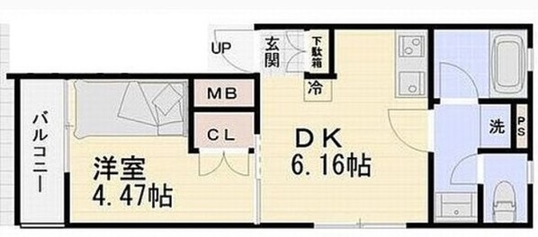 ソレイユ御茶ノ水の物件間取画像